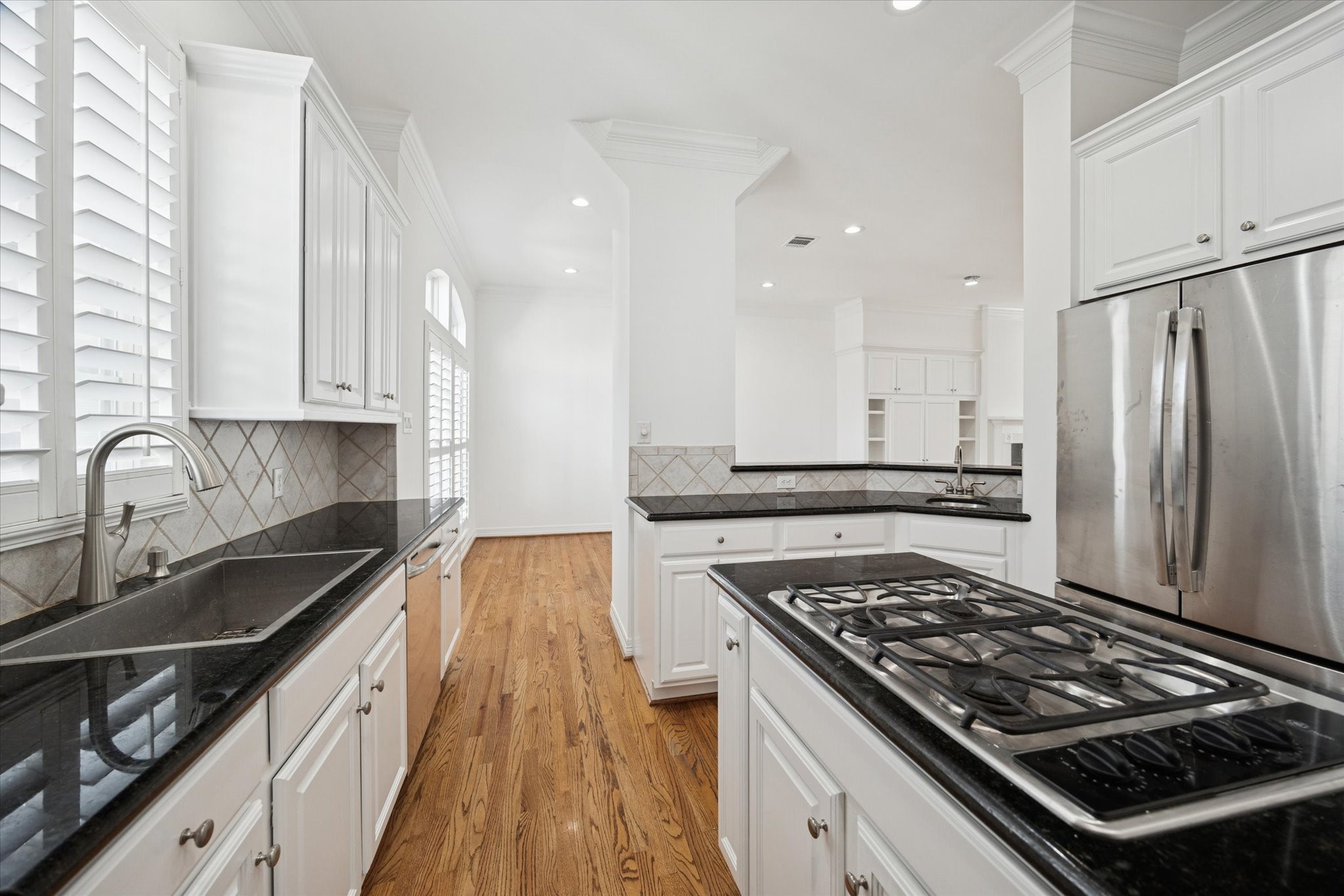 2638 Wroxton Road West University Place, TX 77005 - Photo 17 of 31 The kitchen has beautiful hardwood floors as well