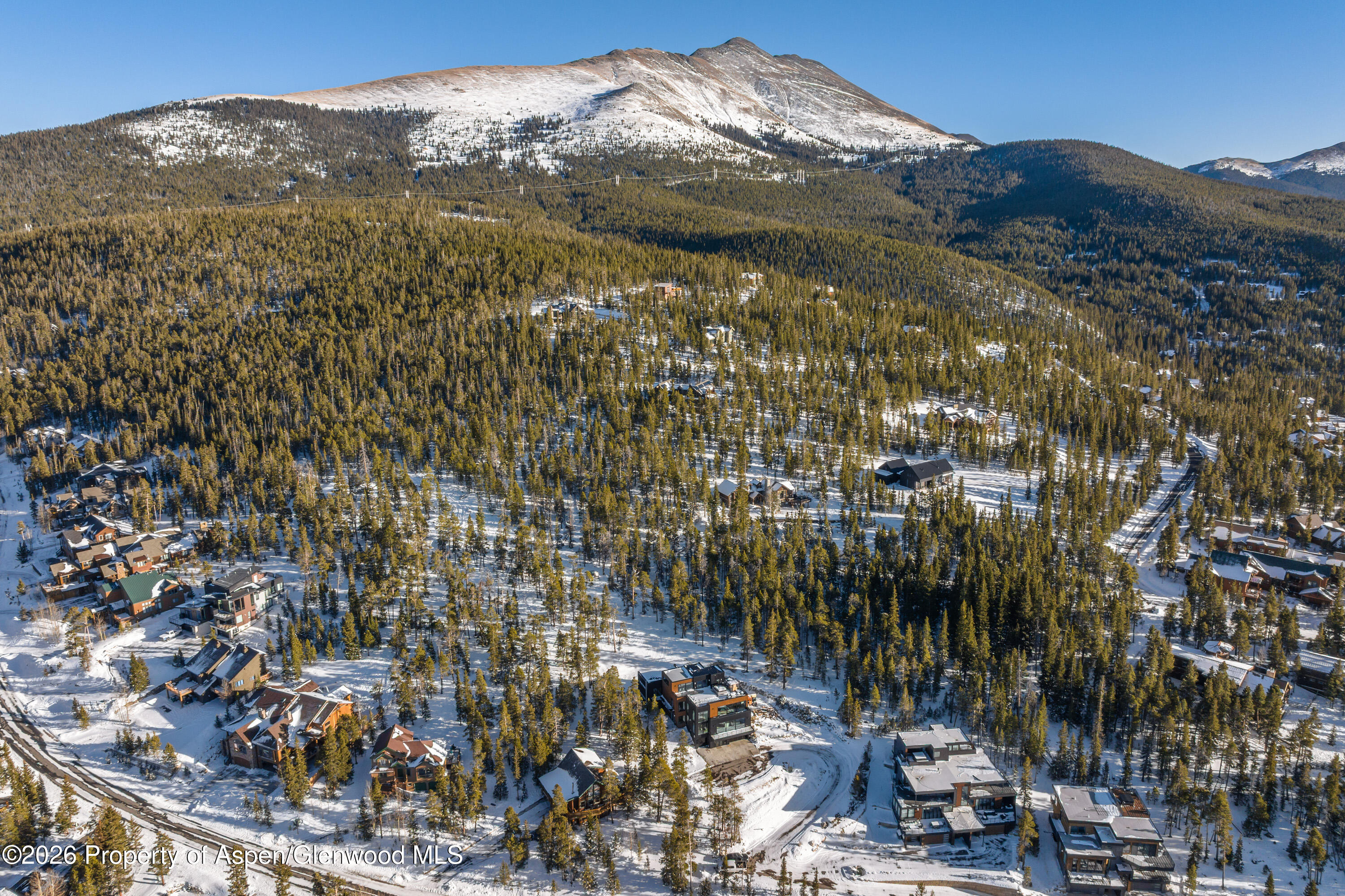 316 Fuller Placer Road Breckenridge, CO 80424 - Photo 52 of 52 Aerial 21