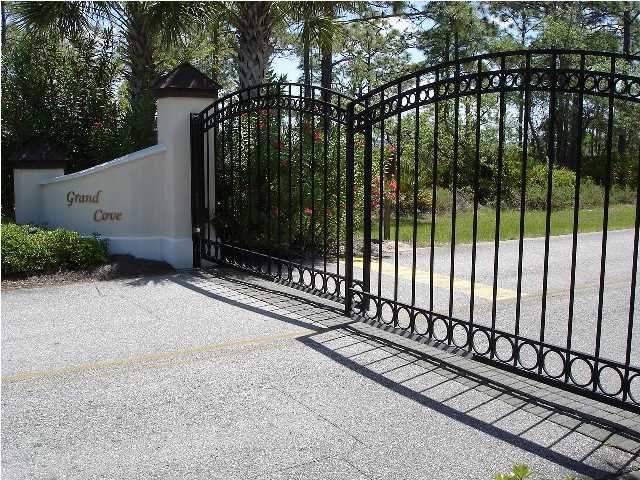 13 Driftwood Point Road Santa Rosa Beach, FL 32459 - Photo 5 of 5 a view of a black gate