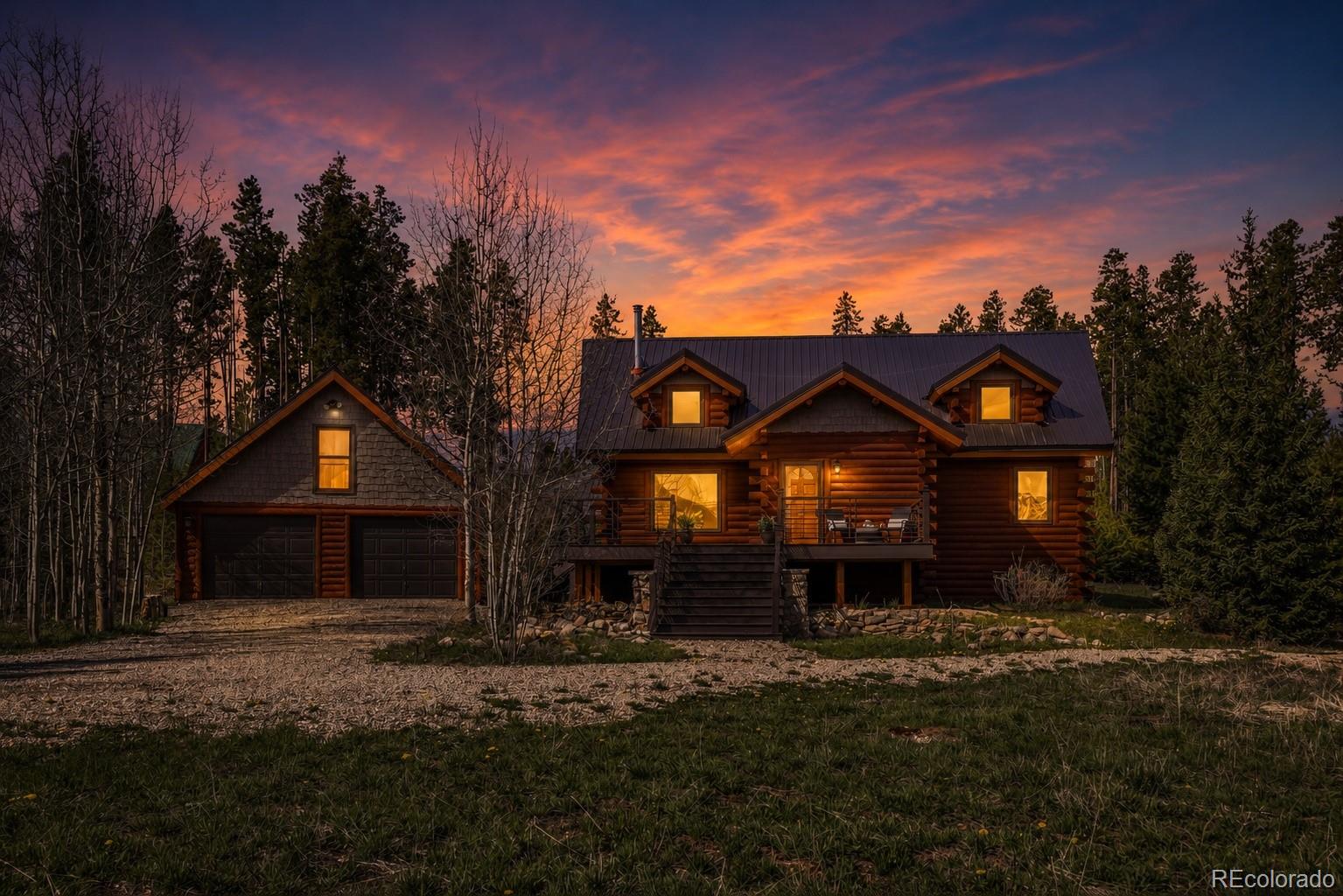 341 Anderson Road Walden, CO 80480 - Photo 1 of 50 a front view of a house with a yard