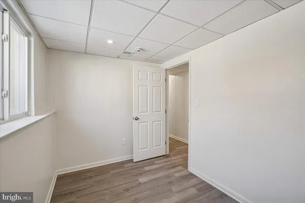a view of empty room