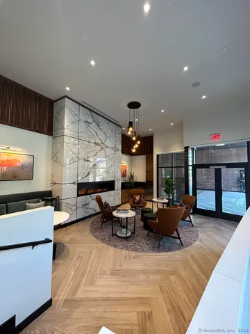 a building view with balcony and garden space