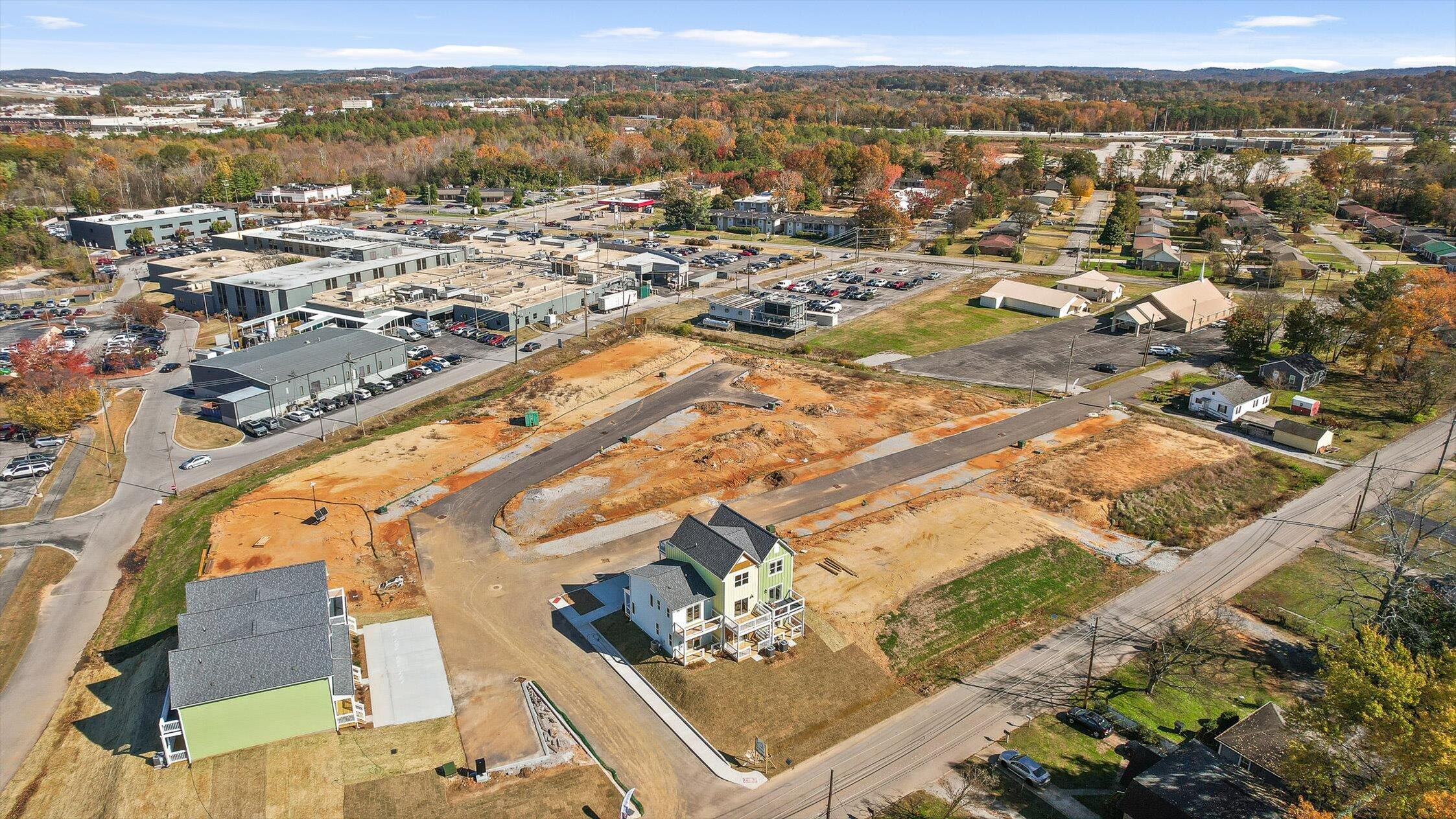 168 John Arnold Street, Unit 42 East Ridge, TN 37412 - Photo 35 of 53 45-John Arnold Drone-15