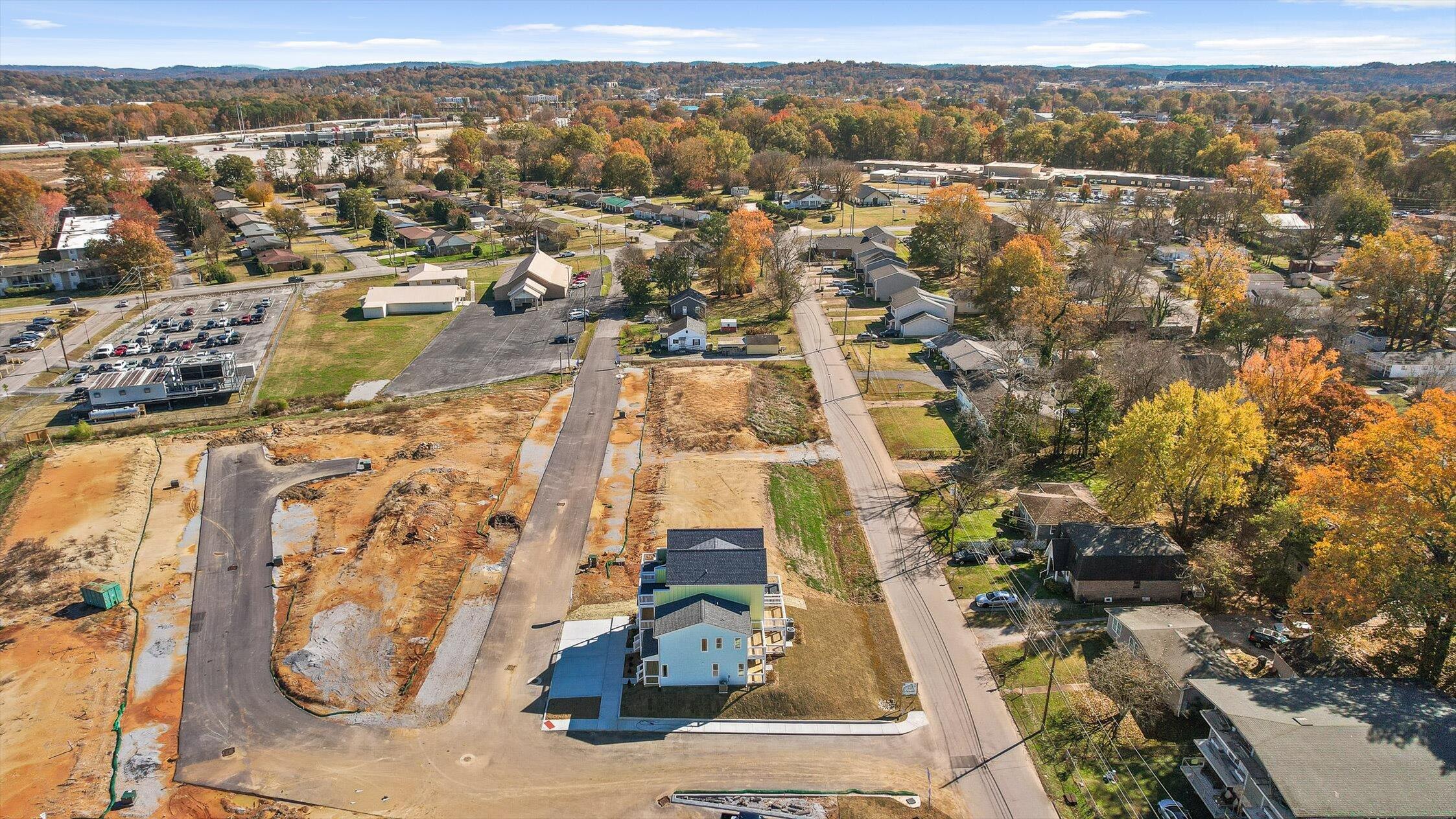 168 John Arnold Street, Unit 42 East Ridge, TN 37412 - Photo 36 of 53 46-John Arnold Drone-16