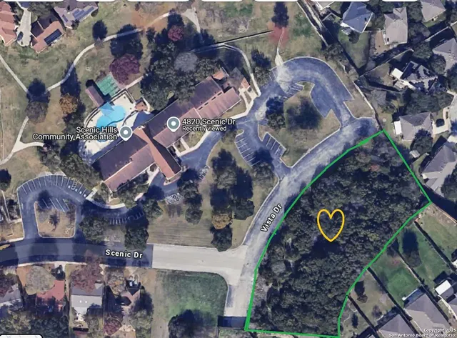 a view of building with outdoor space