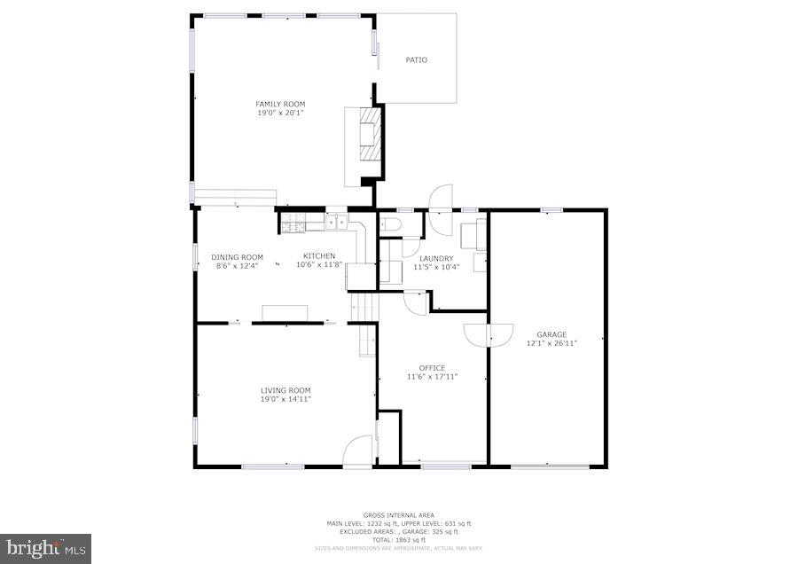1911 Clifden Road Baltimore, MD 21228 - Photo 29 of 30 Floor Plan