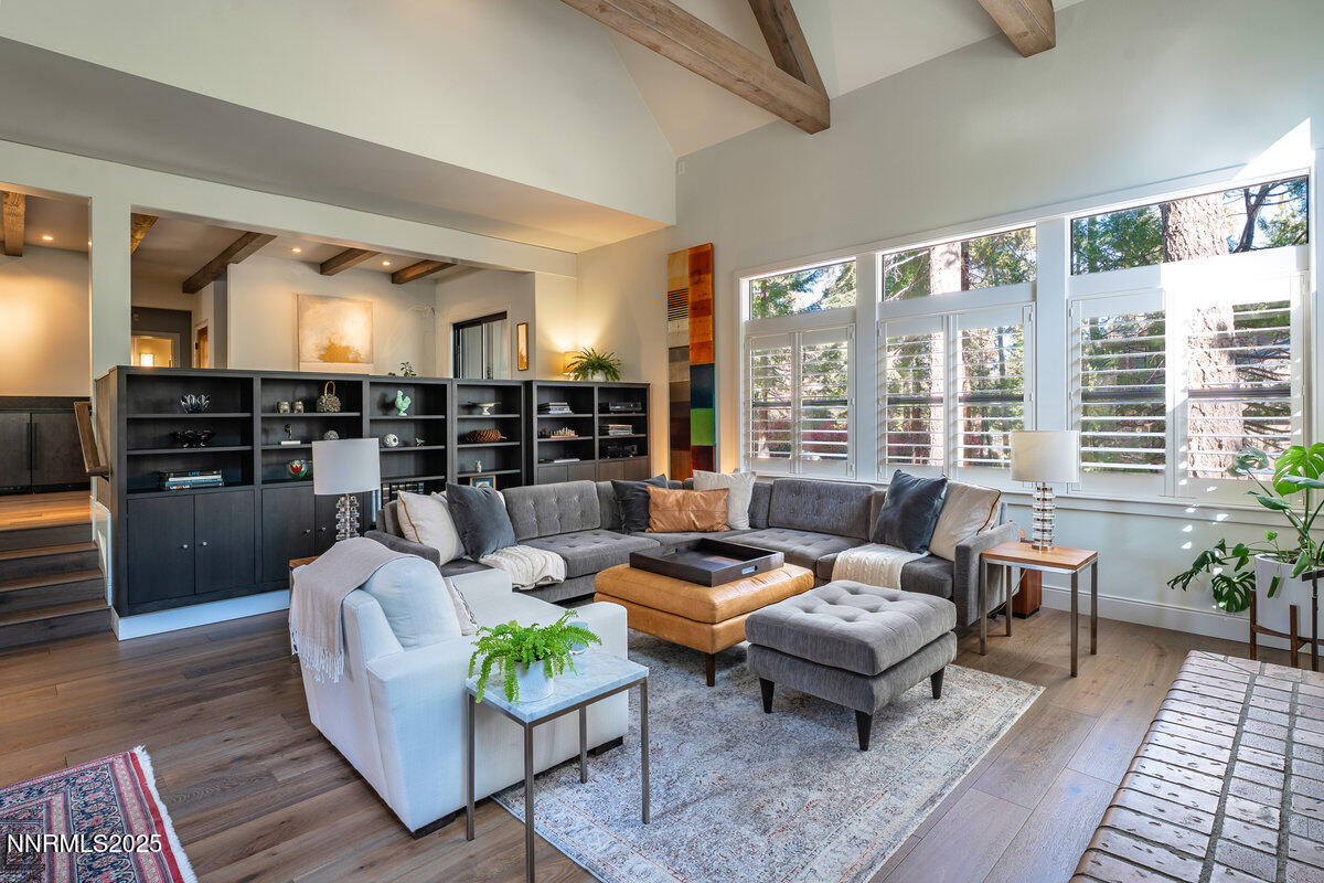 2 South Point Place Glenbrook, NV 89413 - Photo 13 of 49 a living room with furniture and a fireplace
