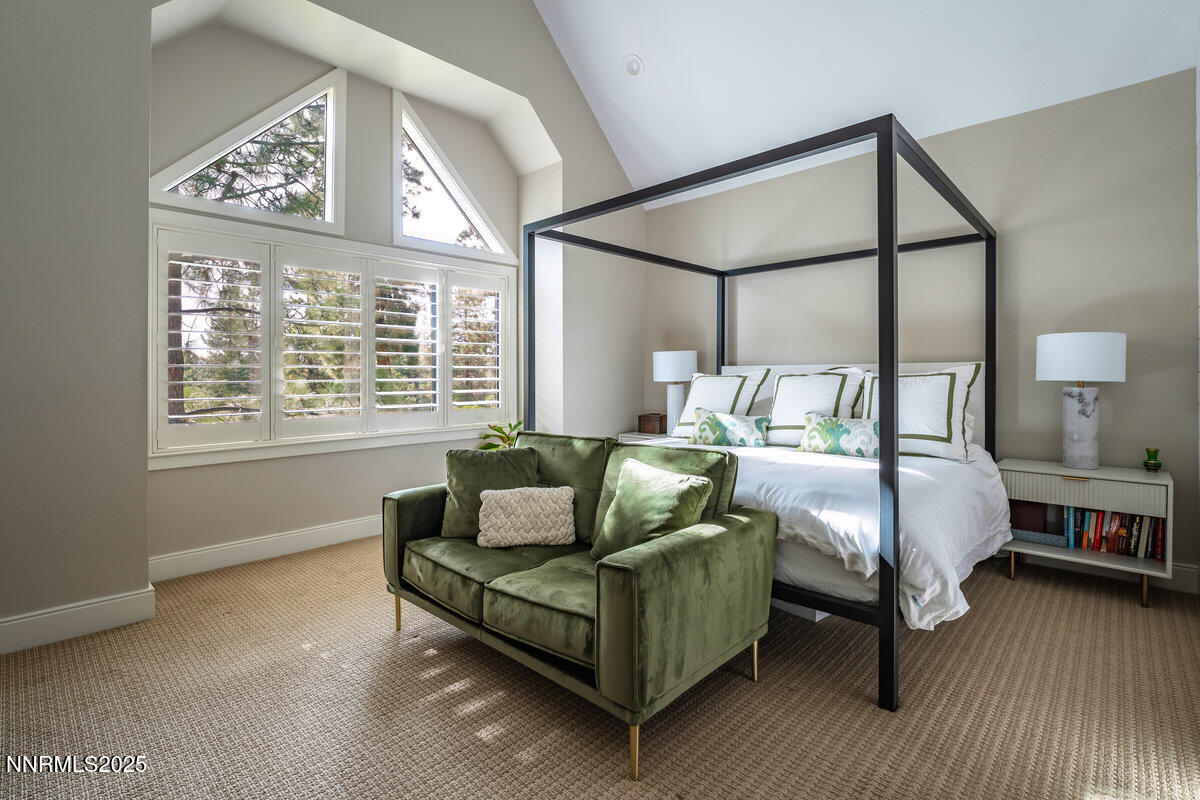 2 South Point Place Glenbrook, NV 89413 - Photo 27 of 49 a bedroom with furniture and a large window