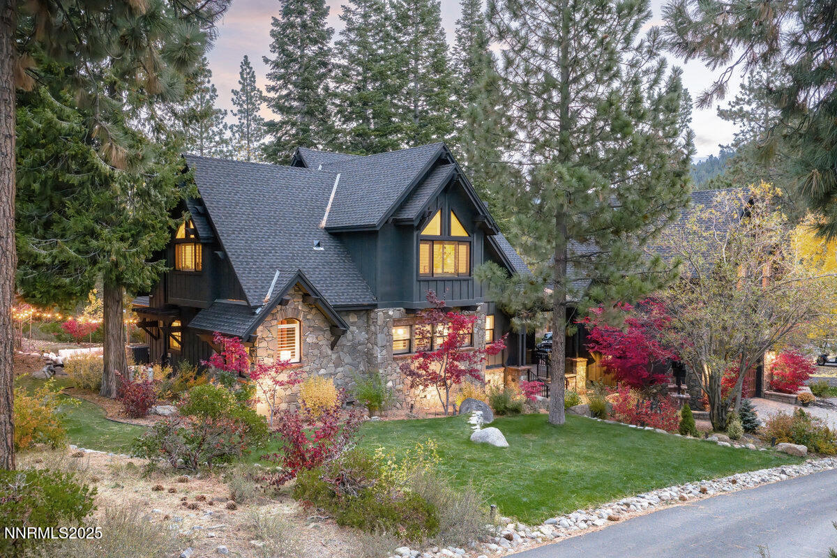 2 South Point Place Glenbrook, NV 89413 - Photo 3 of 49 a front view of house with yard and green space