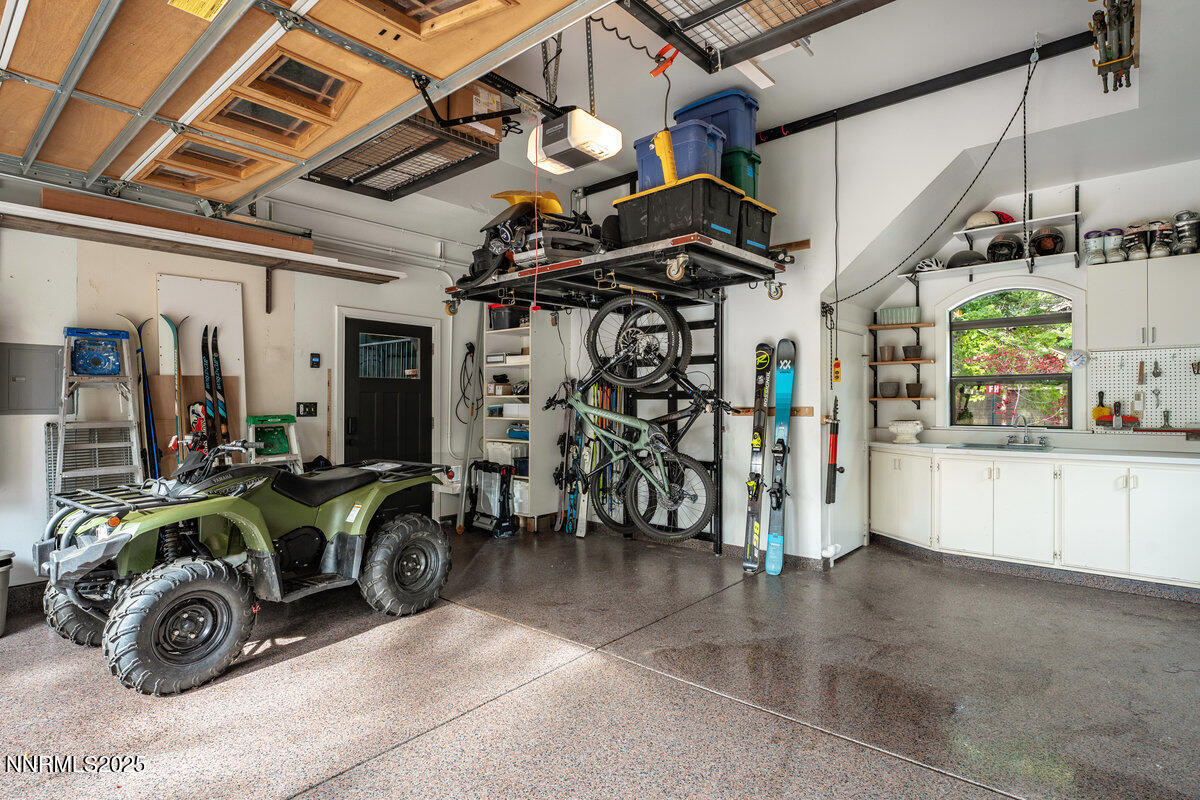 2 South Point Place Glenbrook, NV 89413 - Photo 40 of 49 a view of parking garage with cars