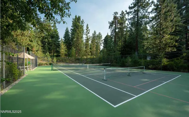 a view of tennis court
