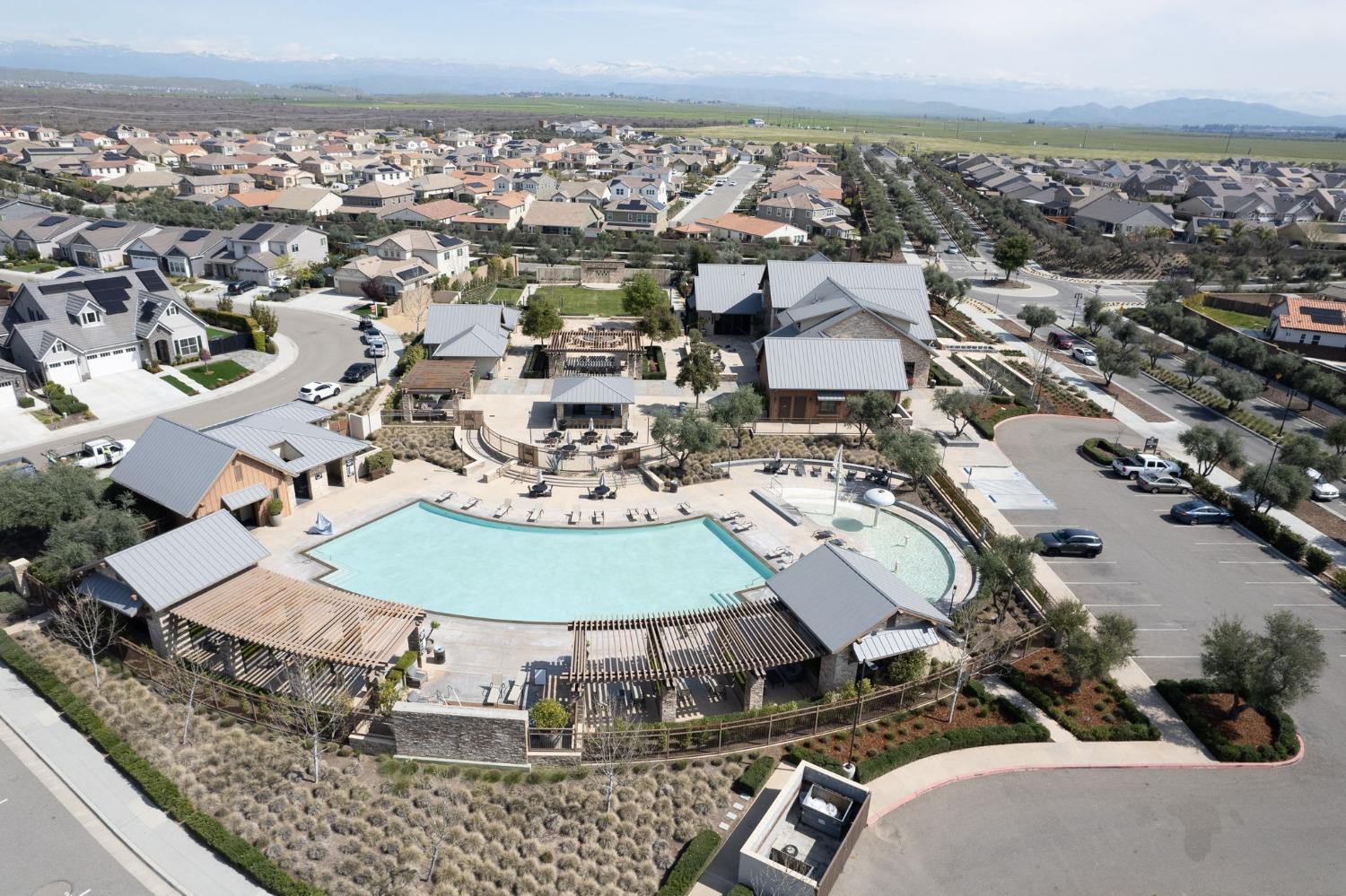 408 Grant Avenue West Madera, CA 93636 - Photo 40 of 42 an aerial view of a house with a ocean view
