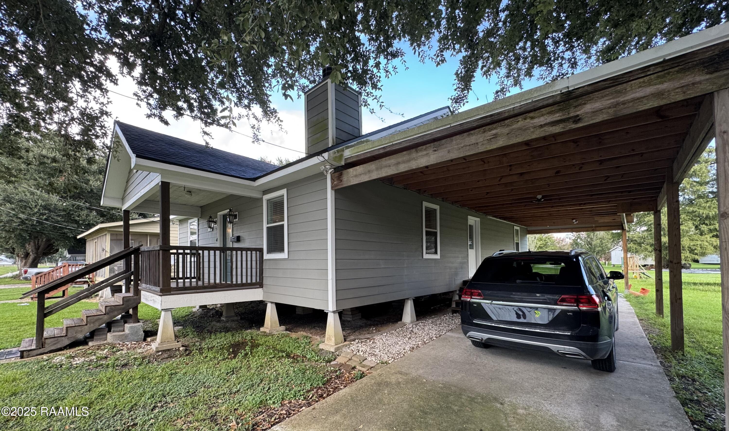 505 South Kibbe Street Erath, LA 70533 - Photo 2 of 25 Carport