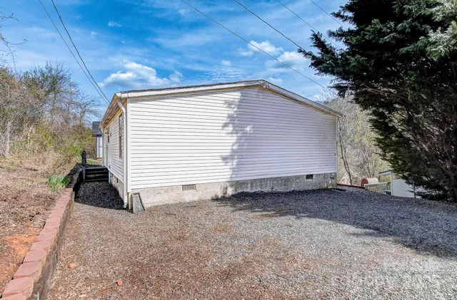 a view of a yard with an outdoor space