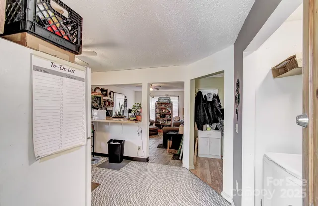 a view of a walk in closet