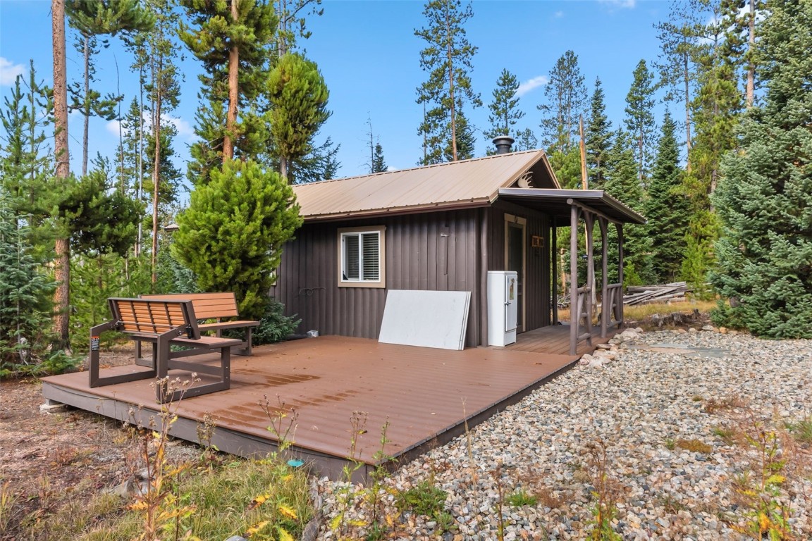 5364 Meadow Creek Road Tabernash, CO 80478 - Photo 9 of 30 a view of a house with backyard and sitting area