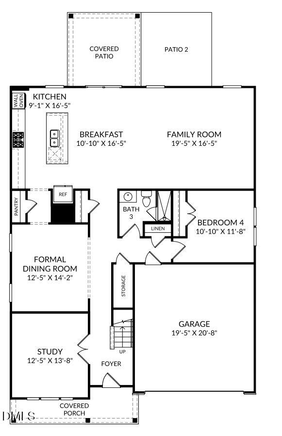 315 Jeter Grove Road Apex, NC 27523 - Photo 11 of 20 * Home is not yet built. Photos shown are of a similar home and are for illustrative purposes only. Actual features, finishes, and layout may vary.*
