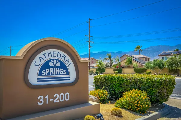 a view of a street sign