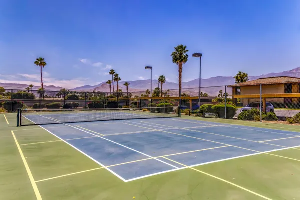 a view of a tennis court