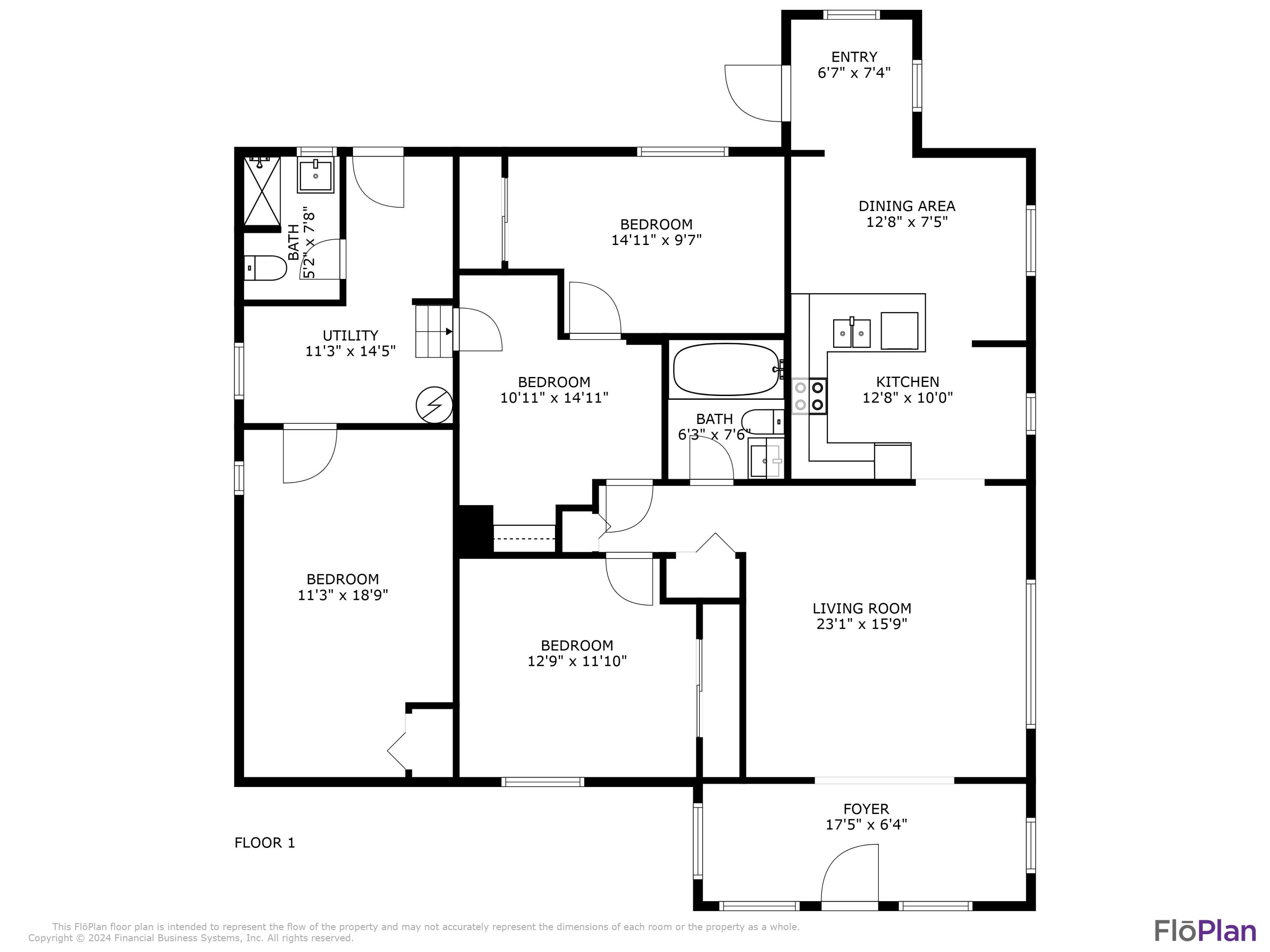 995 Bevis Road Merritt Island, FL 32953 - Photo 38 of 38 Bevis Floorplan