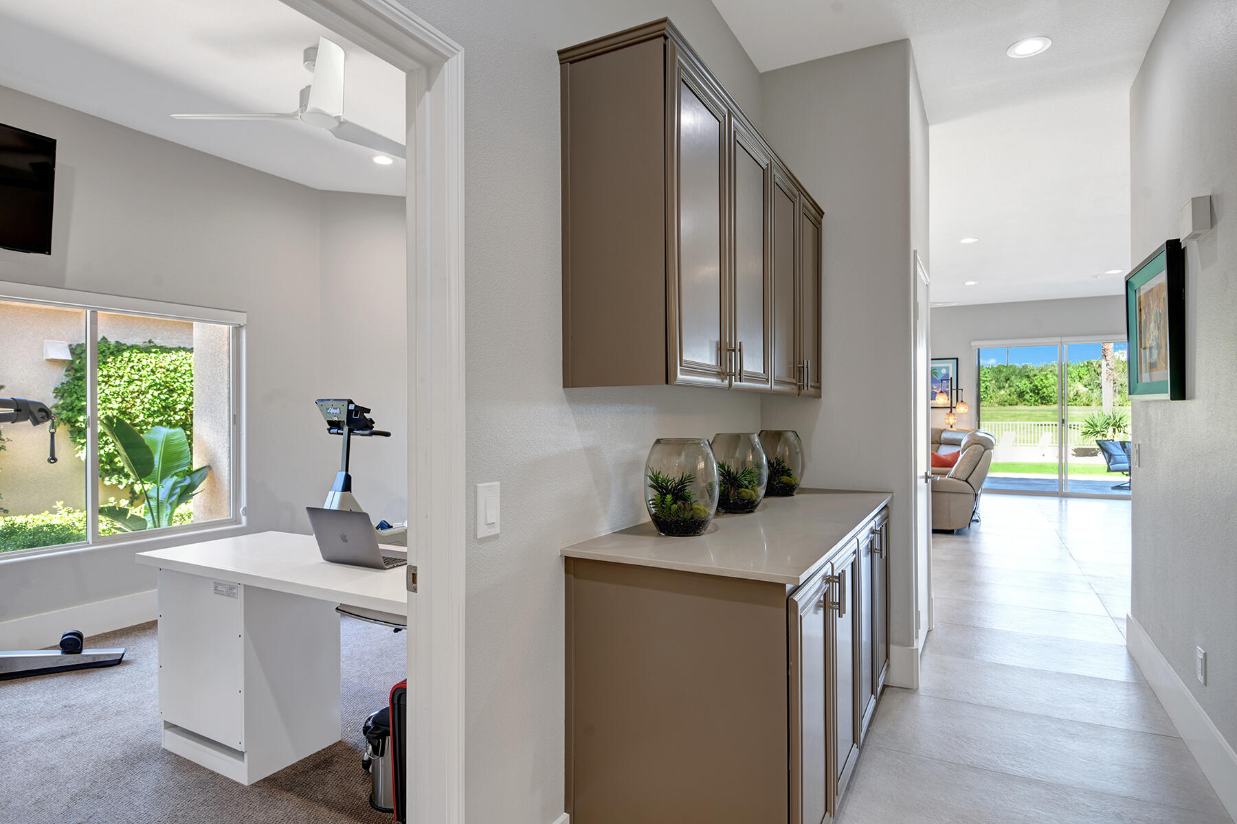 75 North Kavenish Drive Rancho Mirage, CA 92270 - Photo 22 of 41 a kitchen with a sink cabinets and window
