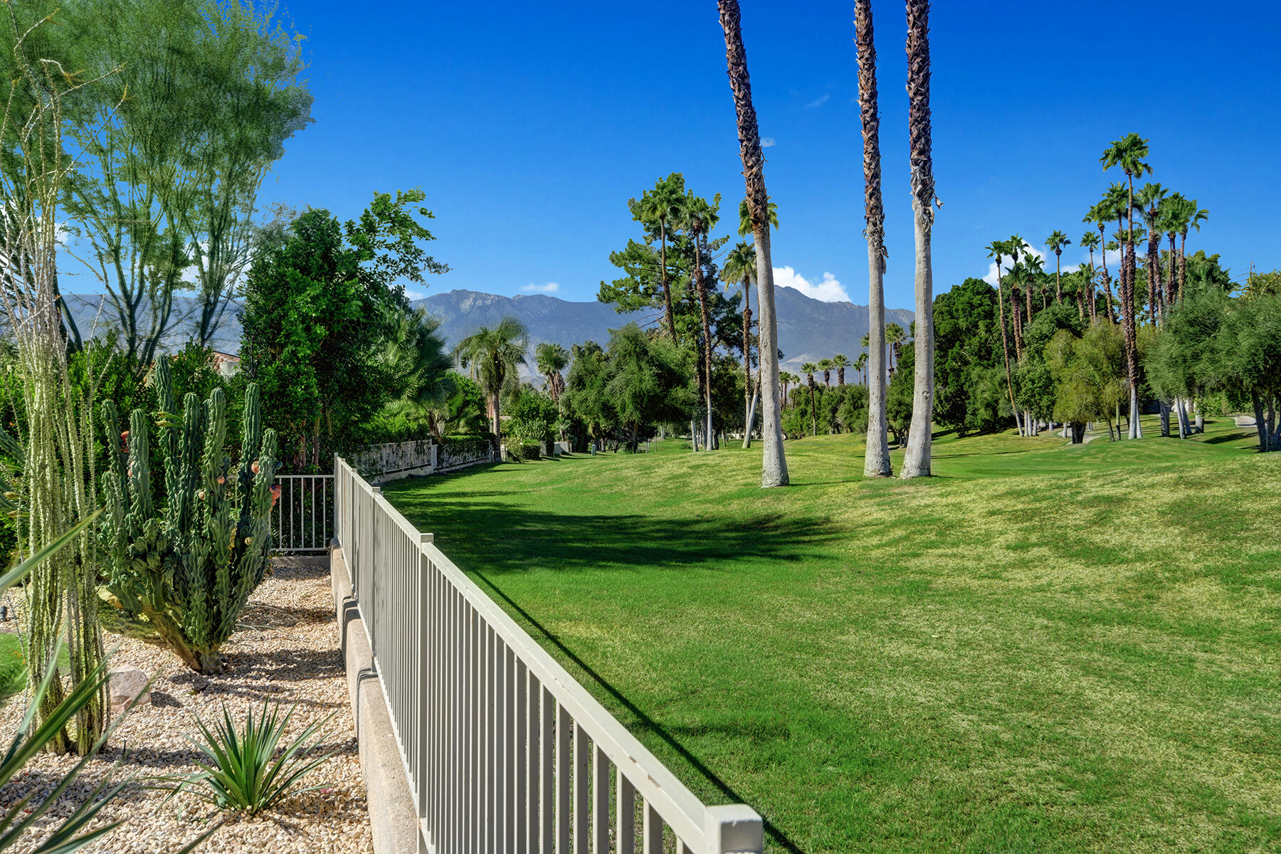 75 North Kavenish Drive Rancho Mirage, CA 92270 - Photo 36 of 41 a view of a house with backyard