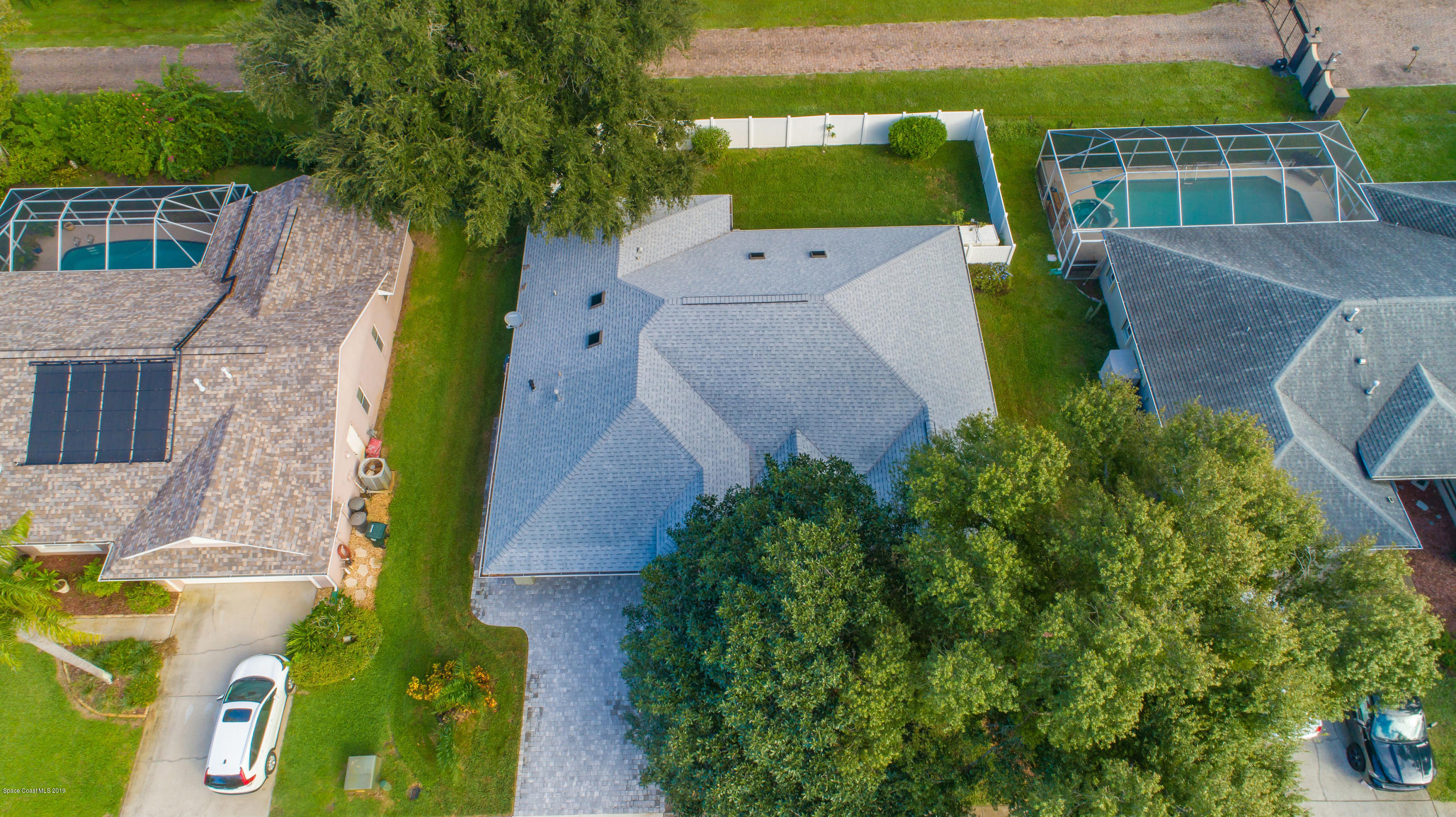 1256 Winding Meadows Road Rockledge, FL 32955 - Photo 23 of 23 an aerial view of a house with a yard