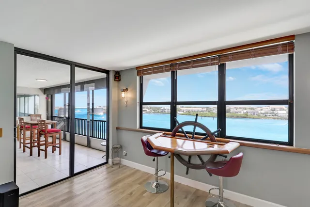 a view of a city view from a balcony