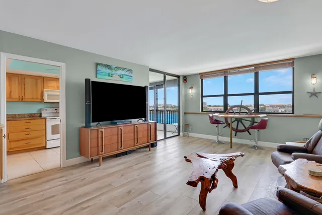 a view of a balcony with chairs