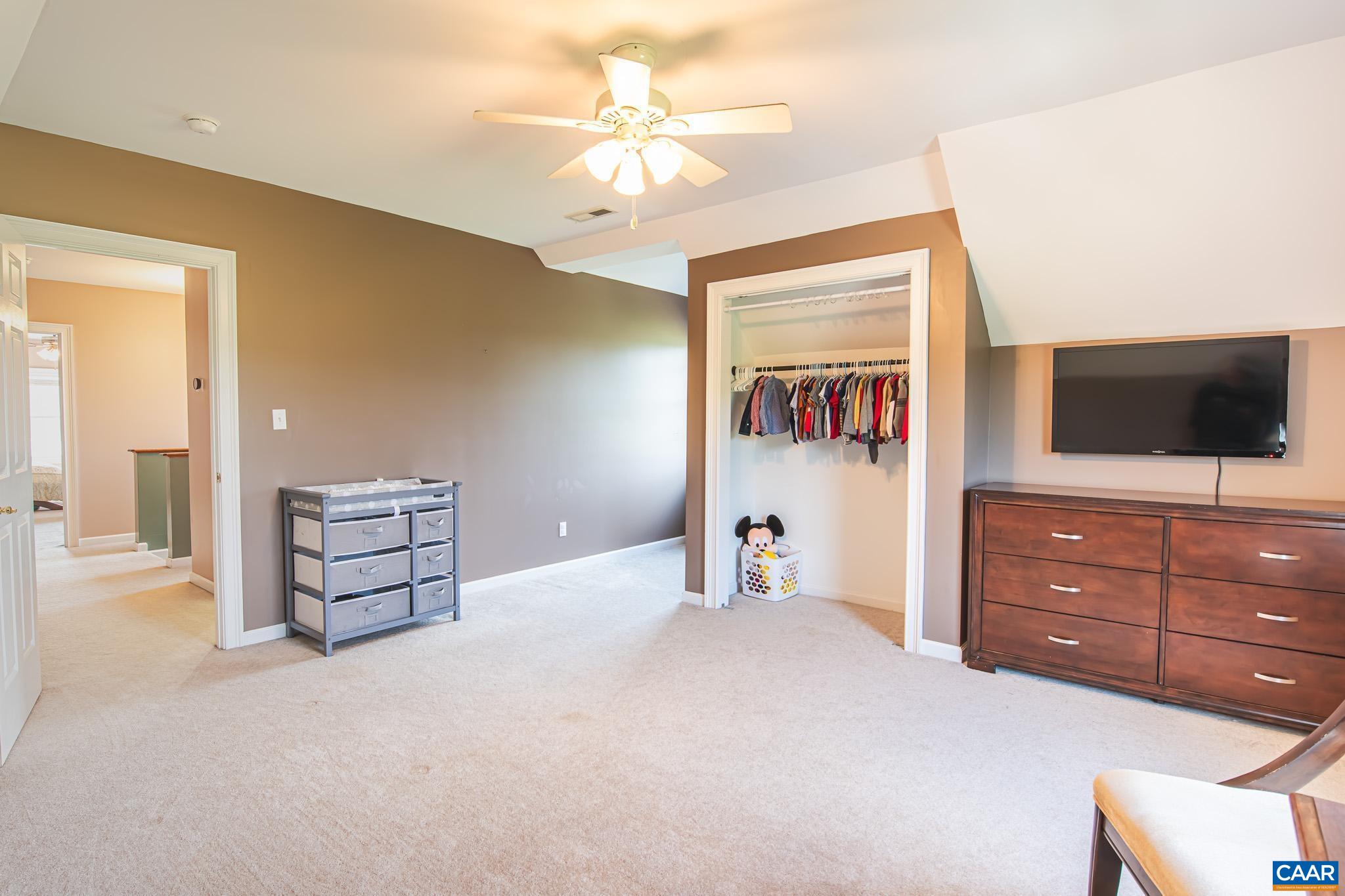 2644 Union Church Road Buckingham, VA 23921 - Photo 38 of 59 a bed room with a bed and a television