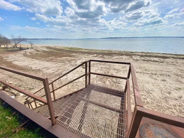 a view of ocean from a balcony