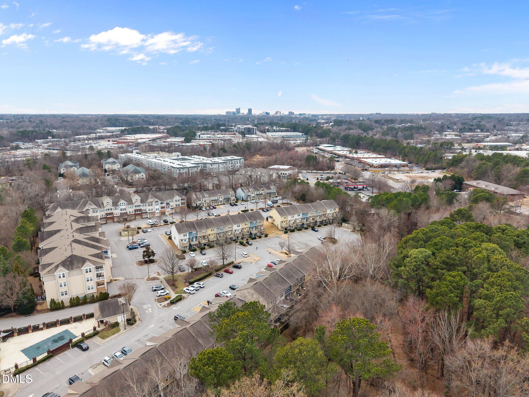 2791 Stone Rock Drive, Unit 113 Raleigh, NC 27604 - Photo 24 of 25 an aerial view of multiple house