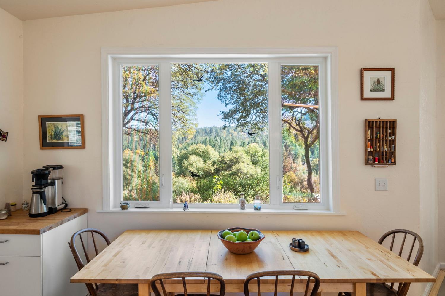 7123 Swiss Ranch Road Mountain Ranch, CA 95246 - Photo 18 of 66 a dining room with furniture and a window