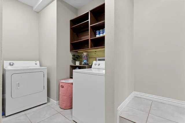 a room with storage and utility