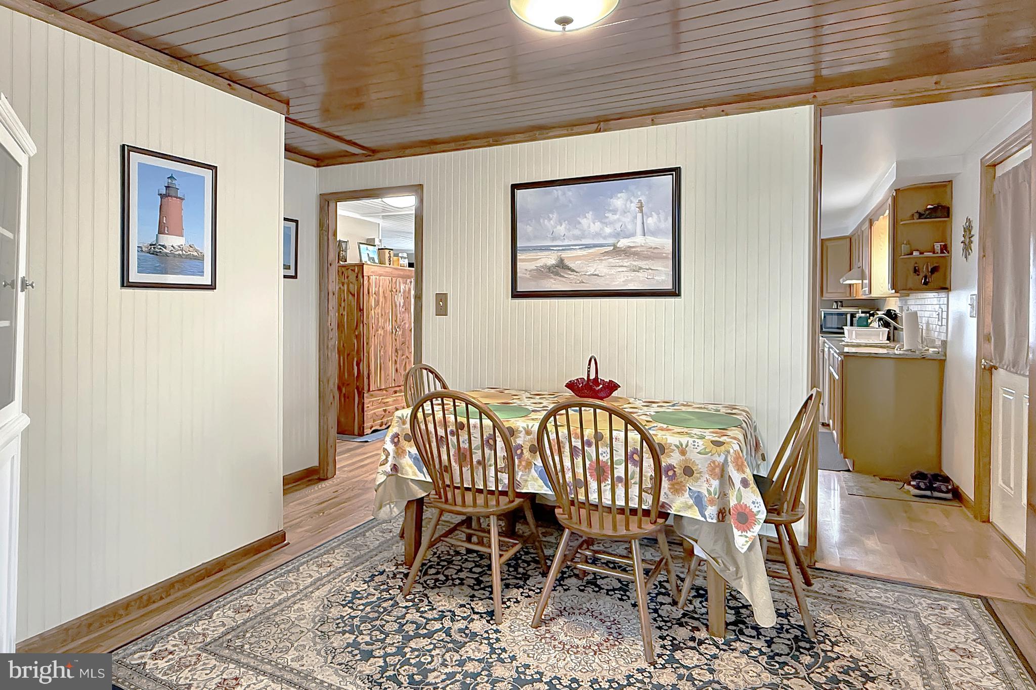 414 Conwell Street Milton, DE 19968 - Photo 13 of 22 Dining Area w/ New Ceilings