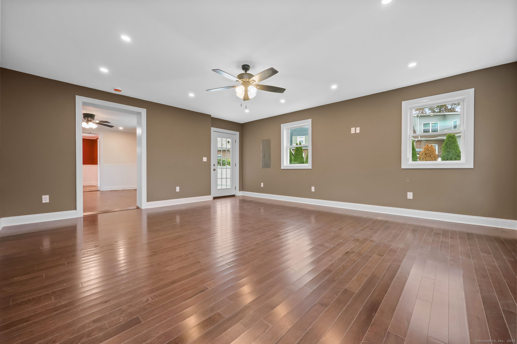 516 Valley Road Stratford, CT 06615 - Photo 10 of 40 Looking toward Living room and glass door to expansive deck
