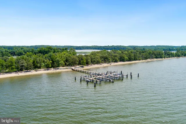 a view of a lake with outdoor space