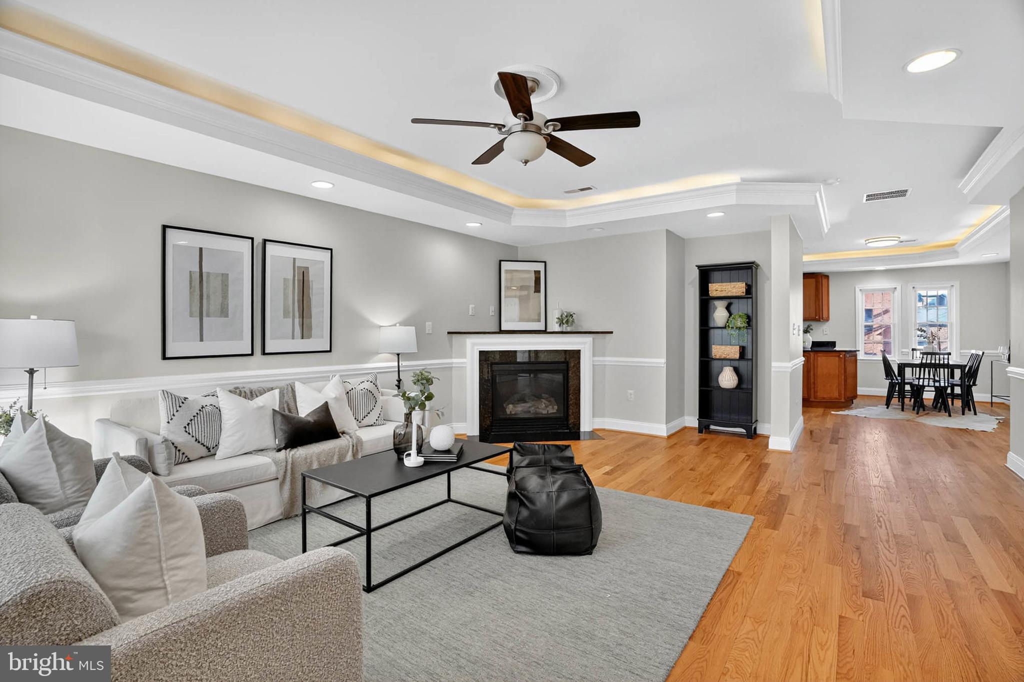 1125 Race Street Baltimore, MD 21230 - Photo 18 of 43 a living room with furniture and a fireplace