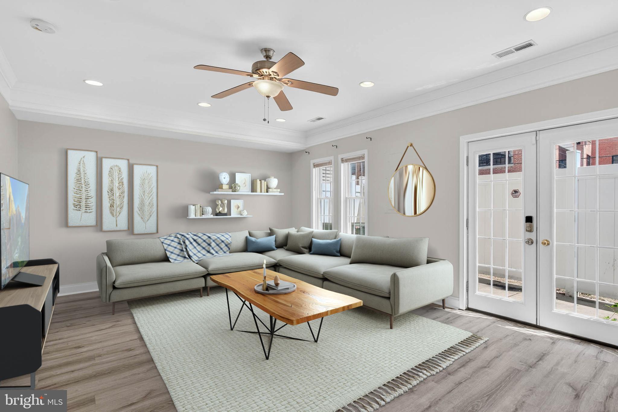 1125 Race Street Baltimore, MD 21230 - Photo 22 of 43 a living room with furniture and a large window
