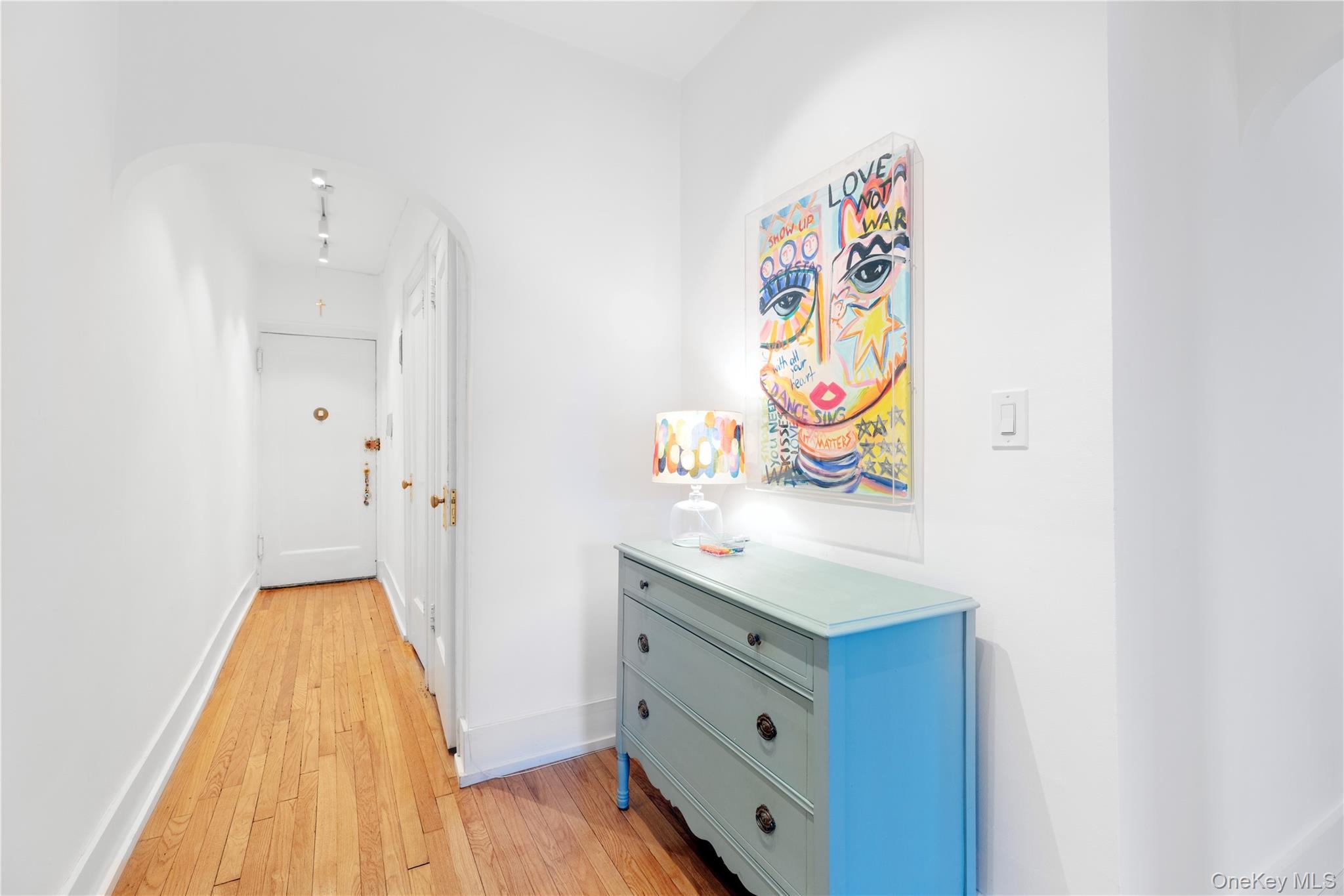 76-66 Austin Street, Unit 3L Queens, NY 11375 - Photo 12 of 28 a view of kitchen with wooden floor