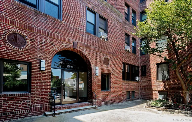 a front view of a house with entryway