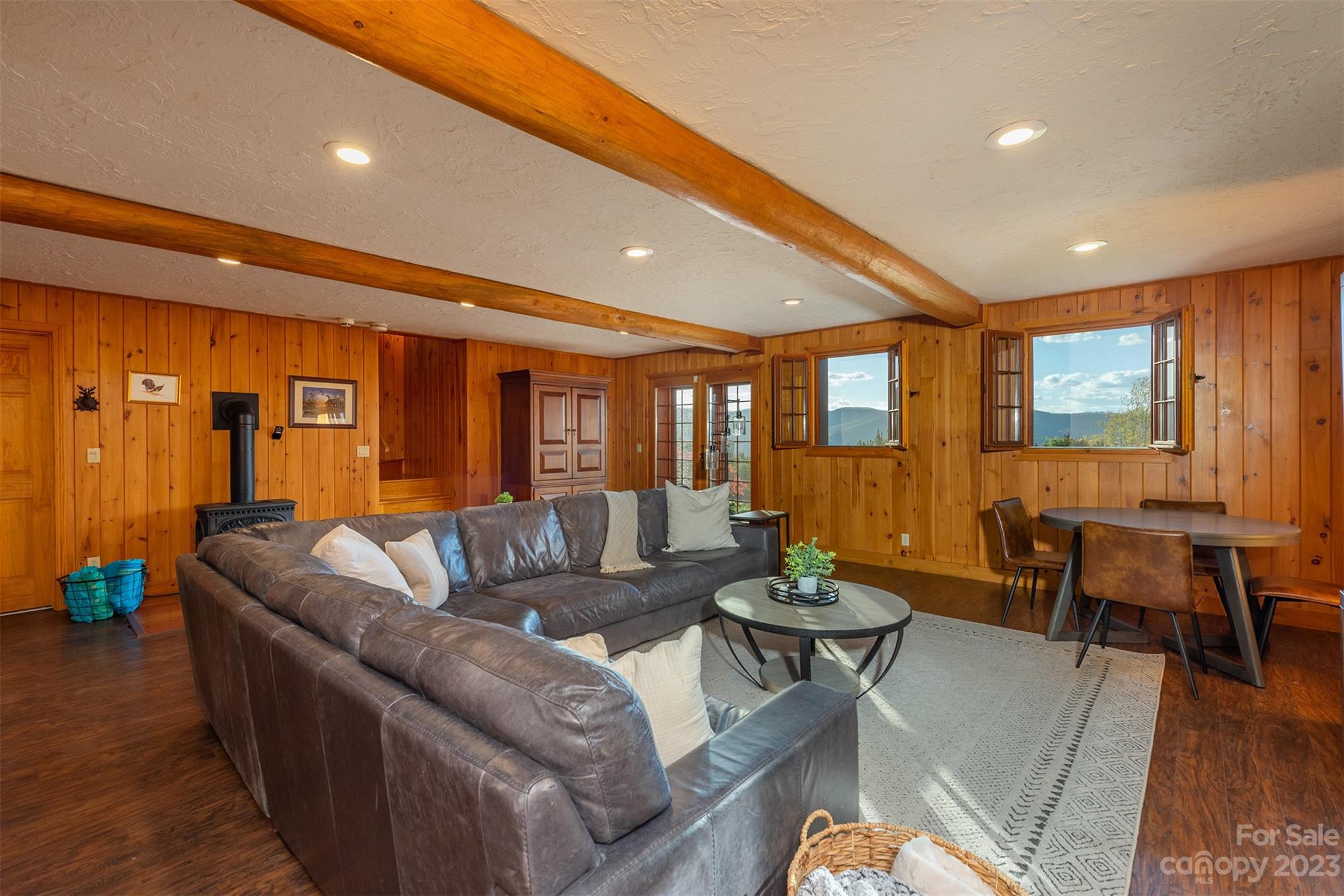 685 Talbot Drive Canton, NC 28716 - Photo 26 of 48 a living room with furniture and wooden floor