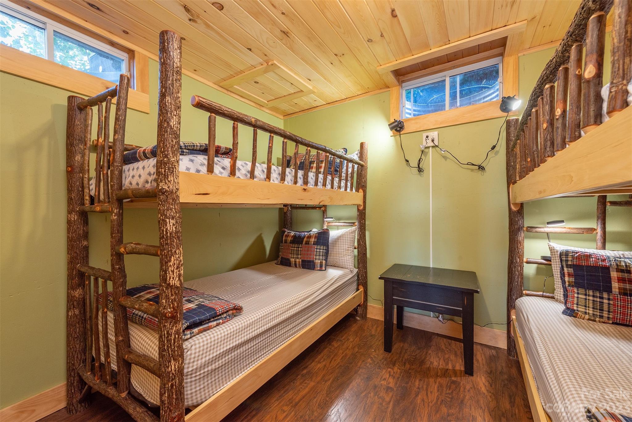 685 Talbot Drive Canton, NC 28716 - Photo 30 of 48 a bedroom with a bed and a table