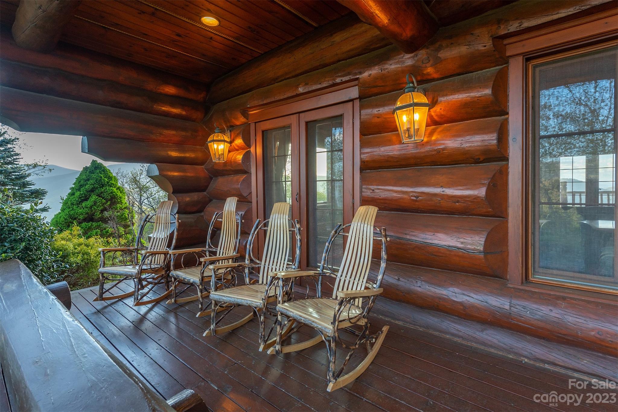 685 Talbot Drive Canton, NC 28716 - Photo 36 of 48 a view of hall with wooden floor and windows