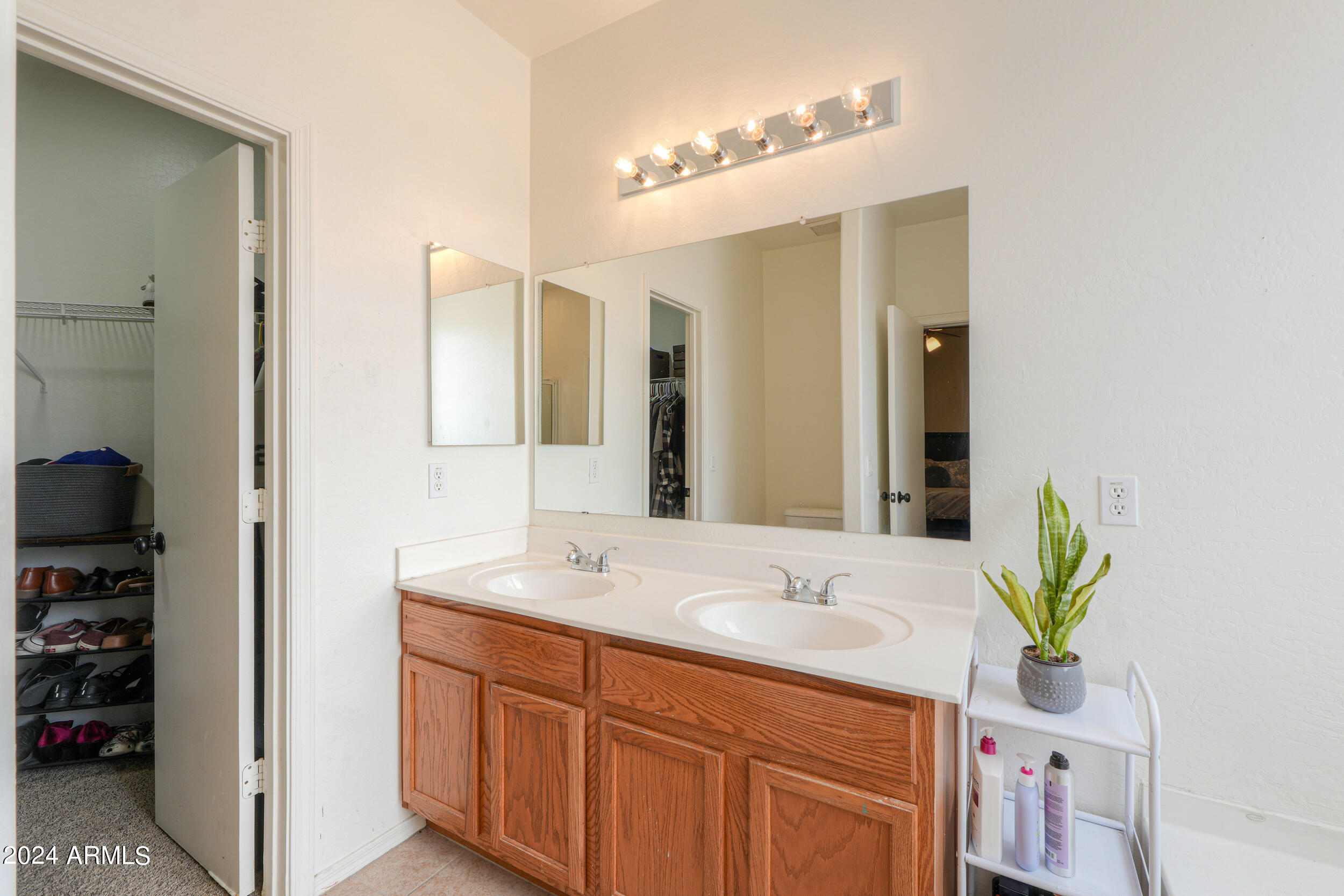 44236 Roth Road Maricopa, AZ 85138 - Photo 32 of 45 a bathroom with a sink double vanity and a mirror