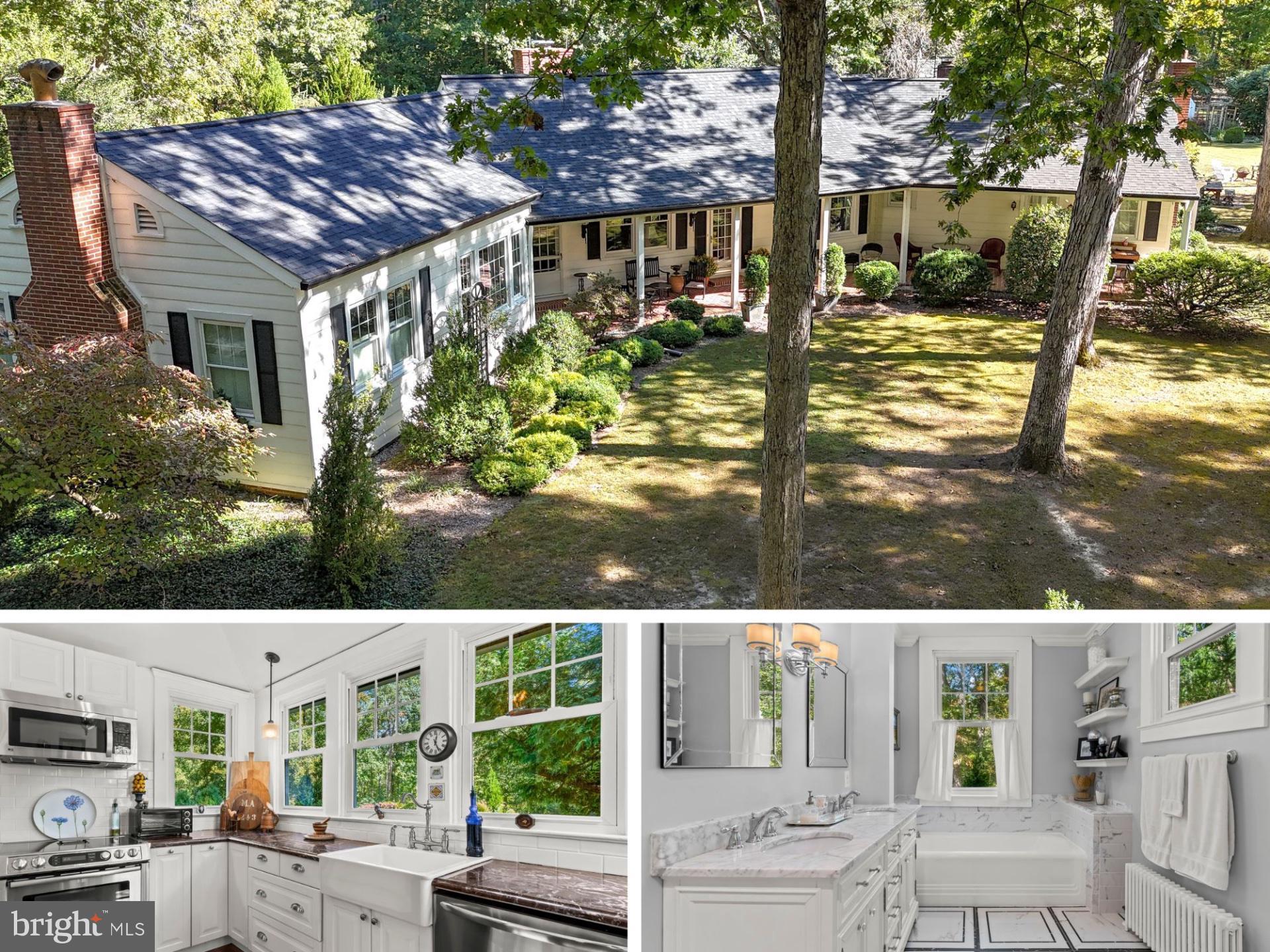 Charming home embraced by nature.