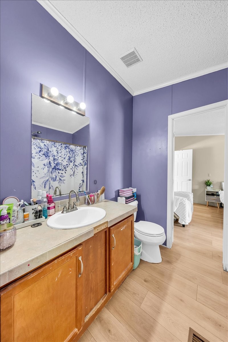 2657 Oak Grove Road Red Boiling Springs, TN 37150 - Photo 24 of 45 a bathroom with a sink vanity mirror and toilet