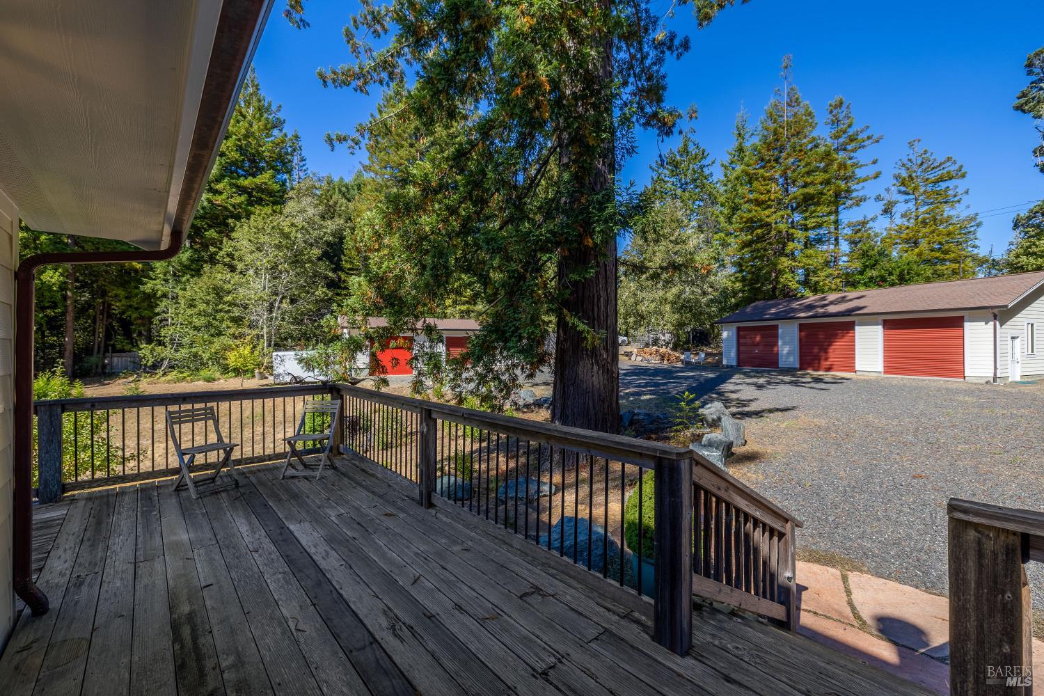 31026 Albion Ridge L Road Albion, CA 95410 - Photo 35 of 40 a view of house with a deck