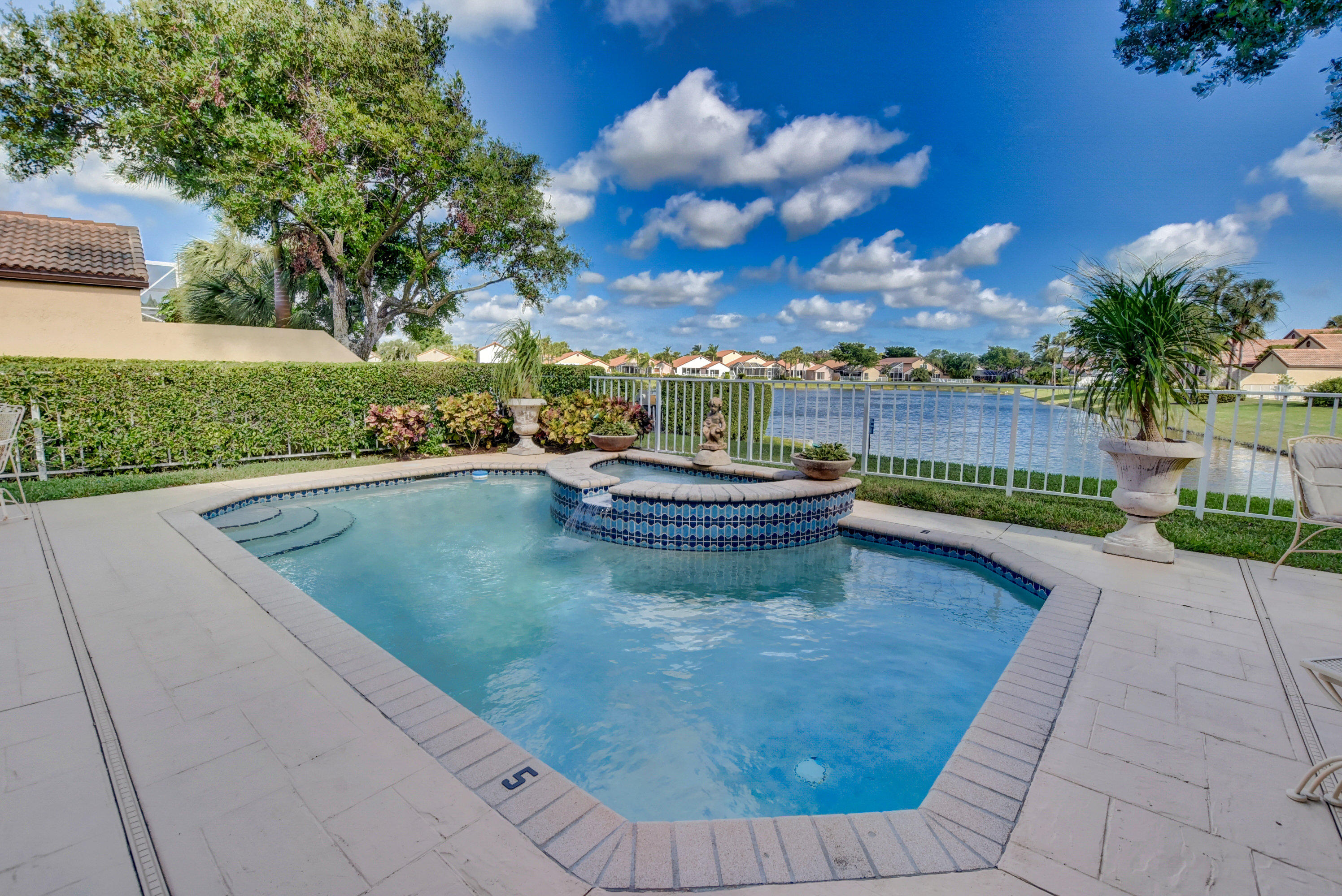 22590 Esplanada Drive Boca Raton, FL 33433 - Photo 31 of 39 lake and pool view