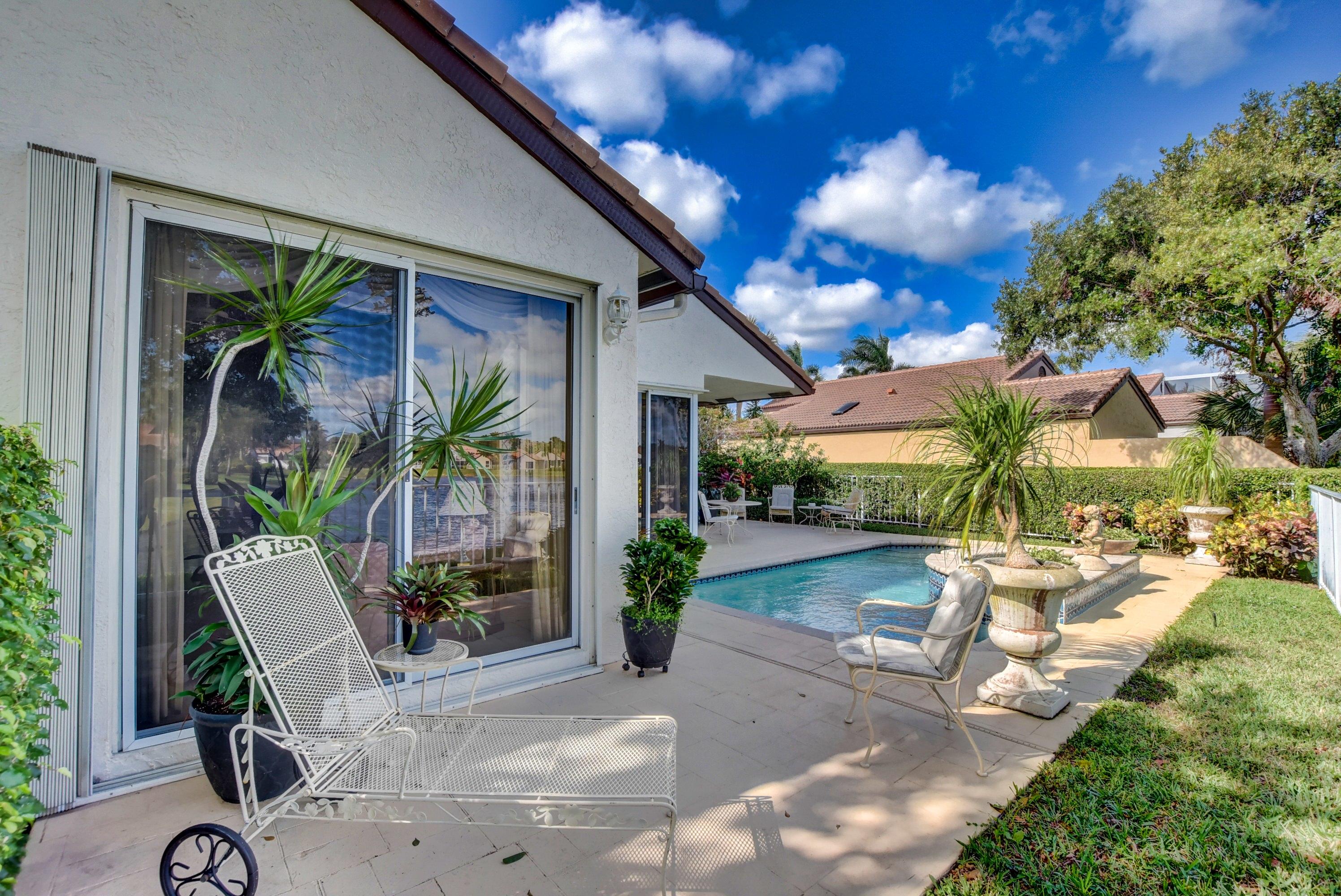 22590 Esplanada Drive Boca Raton, FL 33433 - Photo 34 of 39 Open patio off master